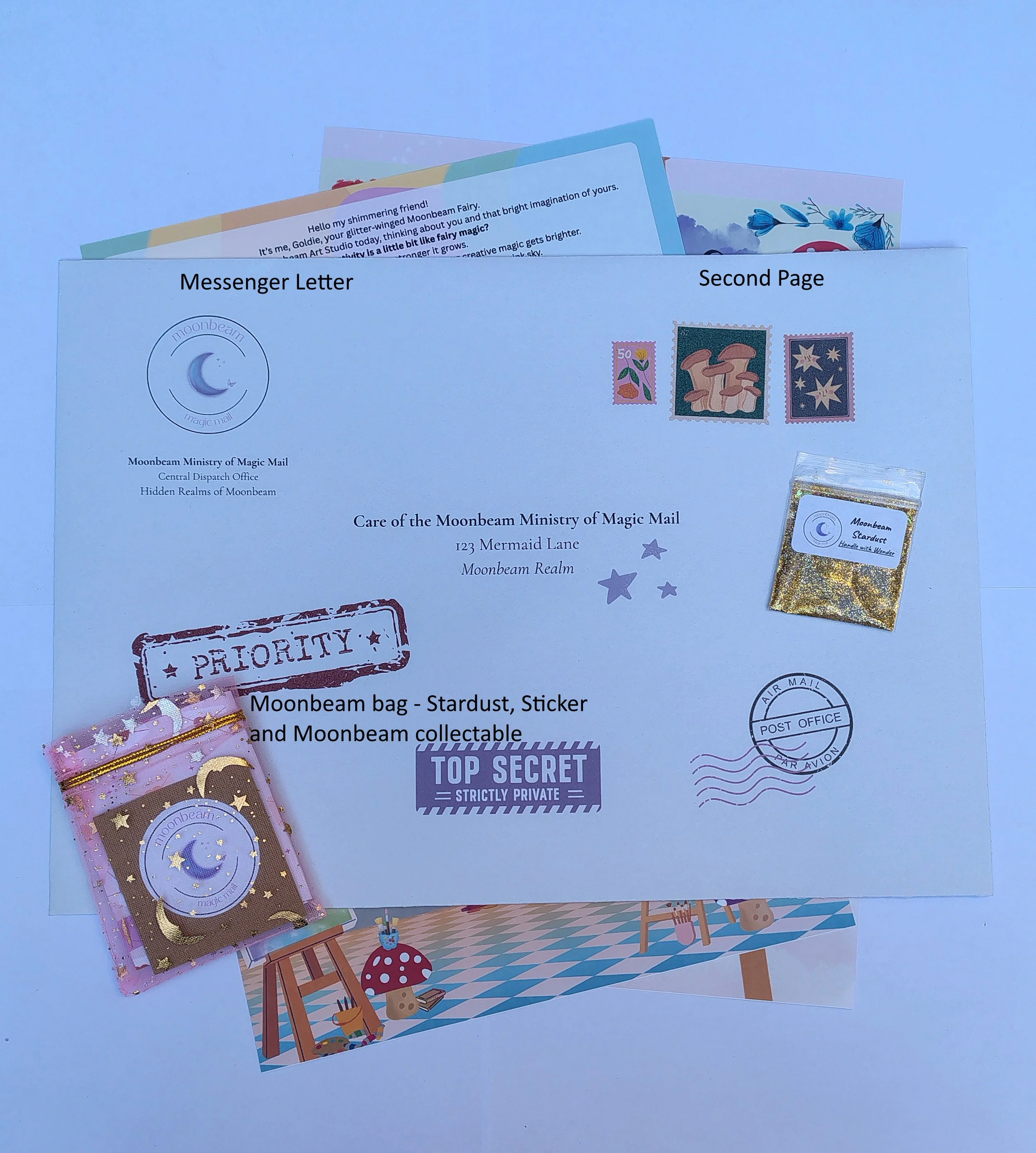 Goldie the Fairy - Creative Letter