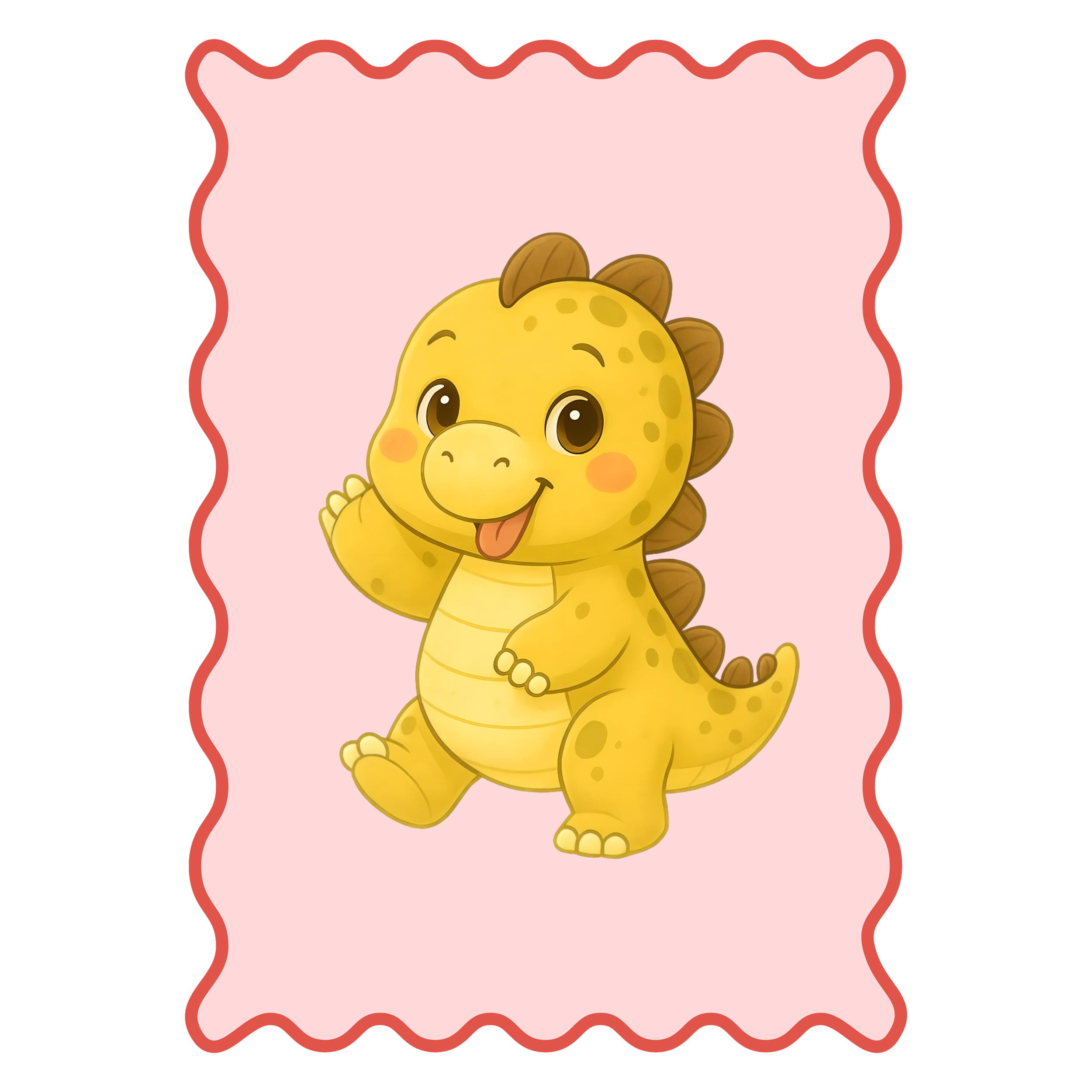 dinosaur letters for kids – Moonbeam Magic Mail