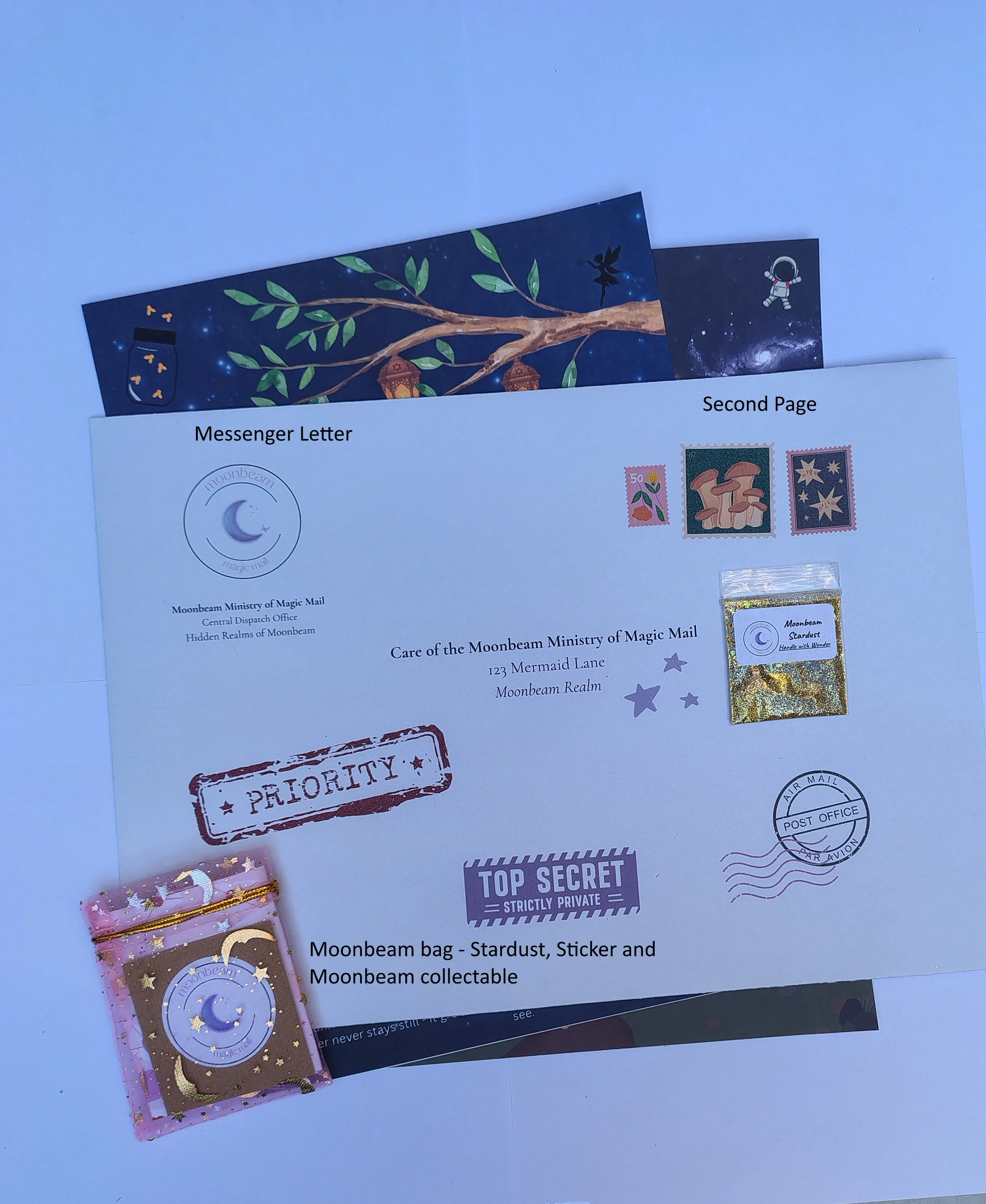 Luna the Fairy - Wonder Letter