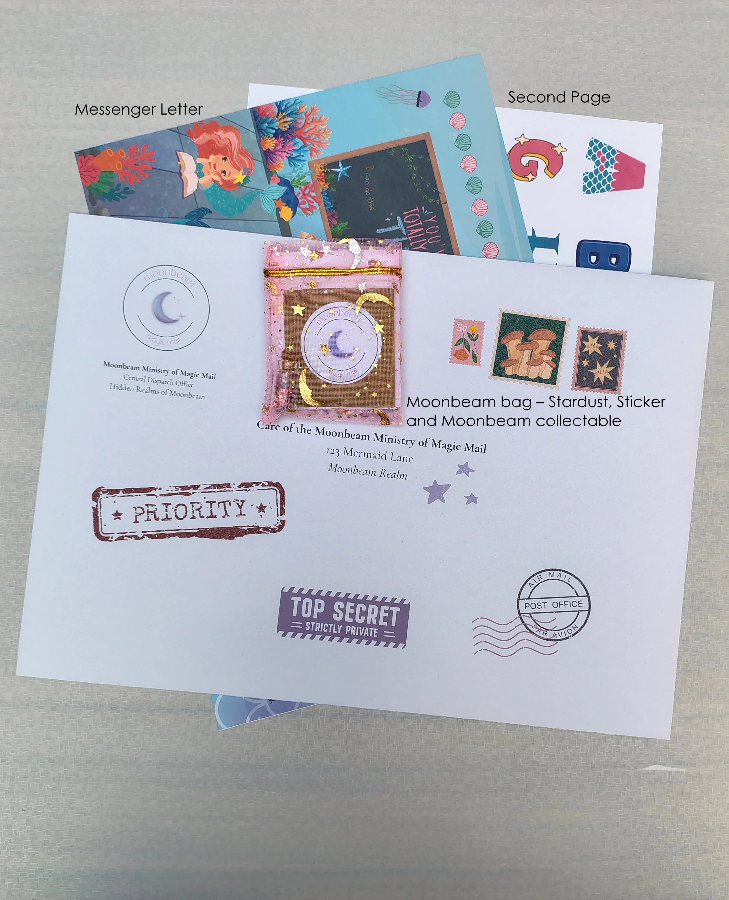 Splash the Mermaid - Confidence Letter