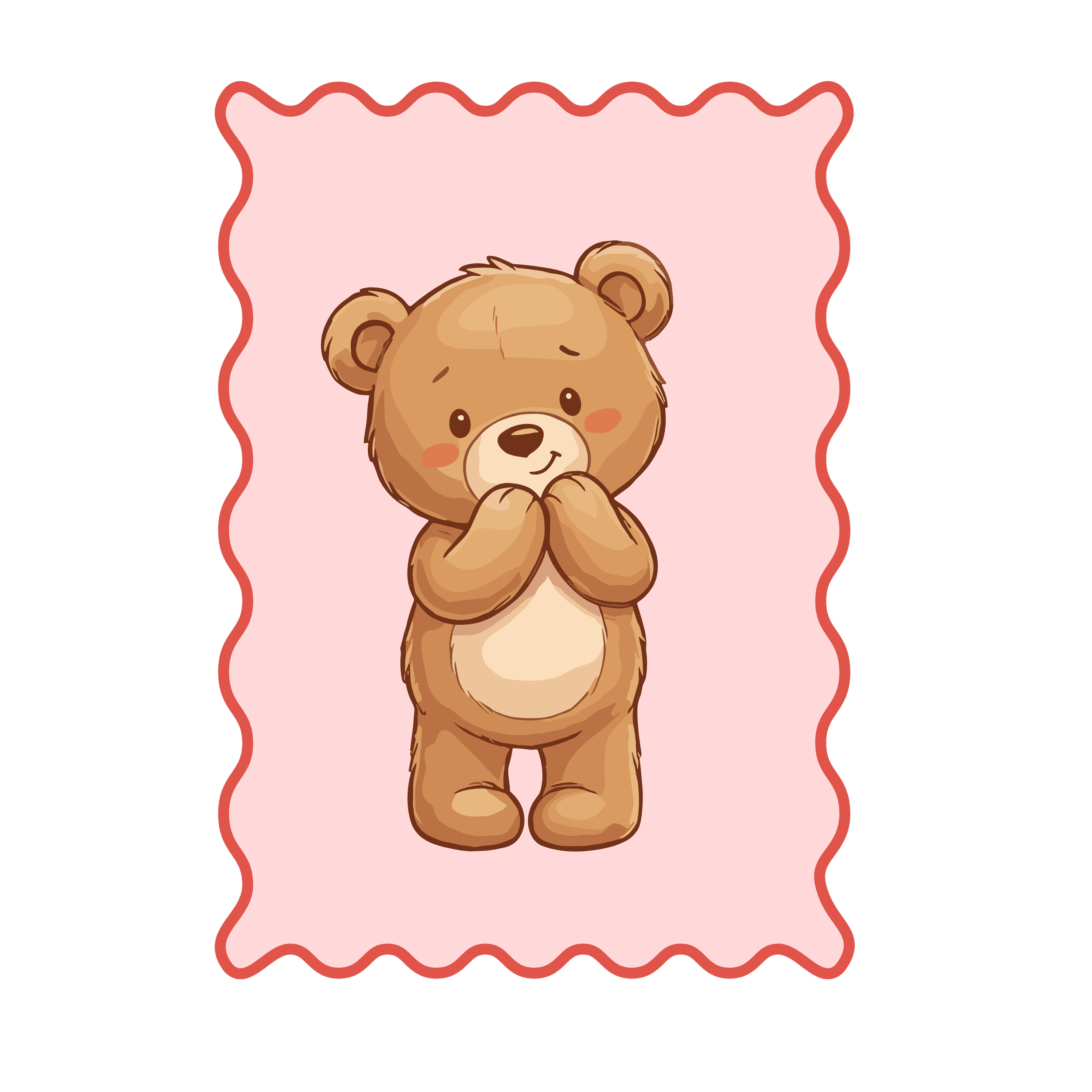 teddy bear letters for kids – Moonbeam Magic Mail