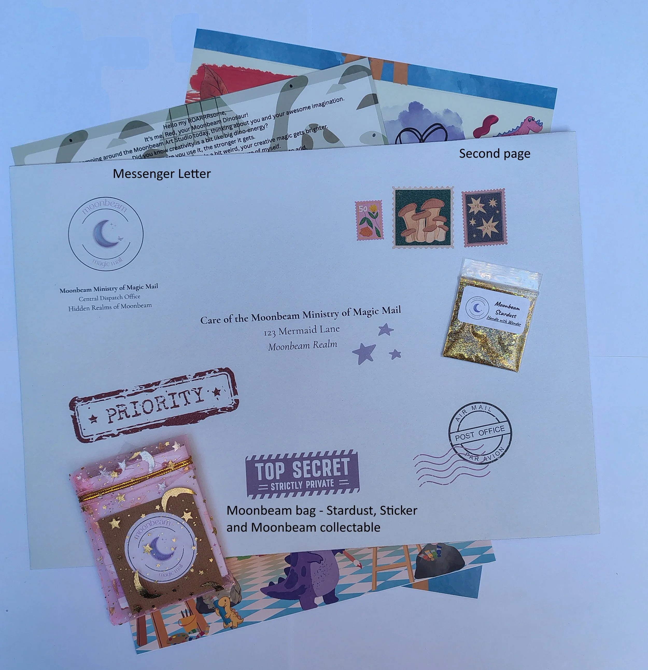 Red the Dinosaur - Creative Letter