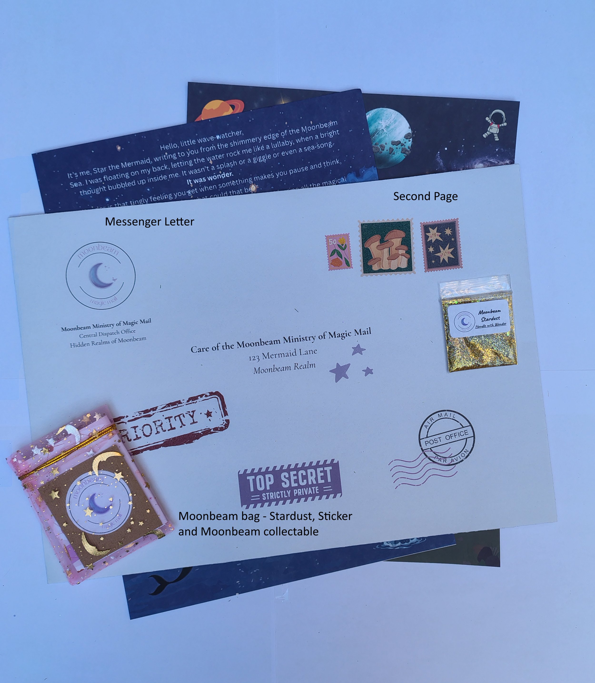 Star the Mermaid - Wonder Letter