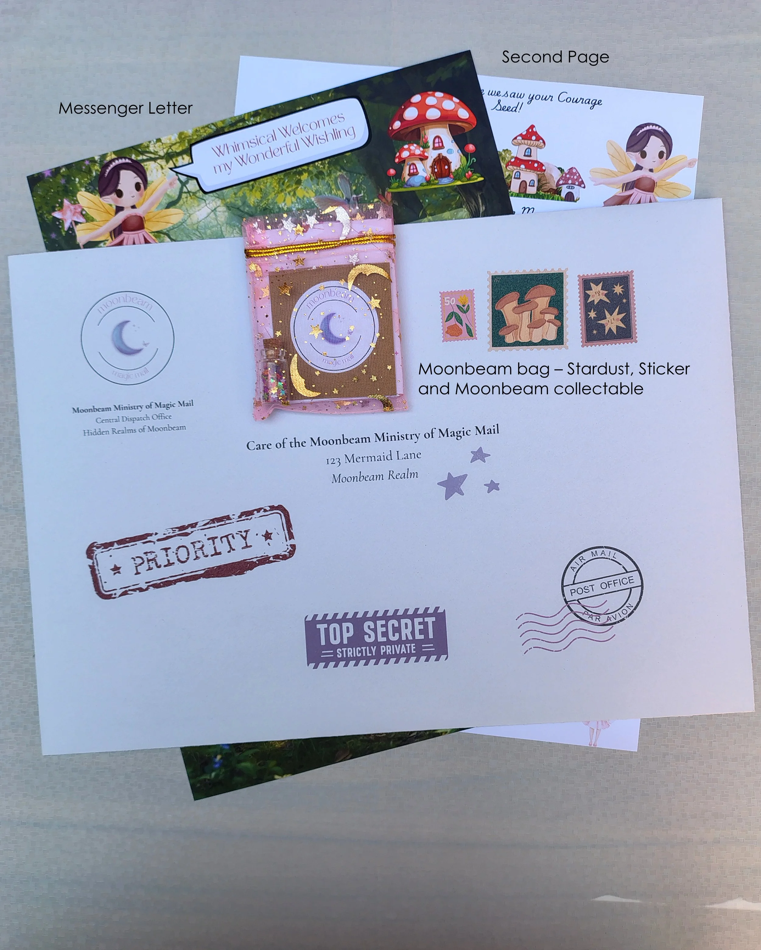 Pip the Fairy - Courage Letter