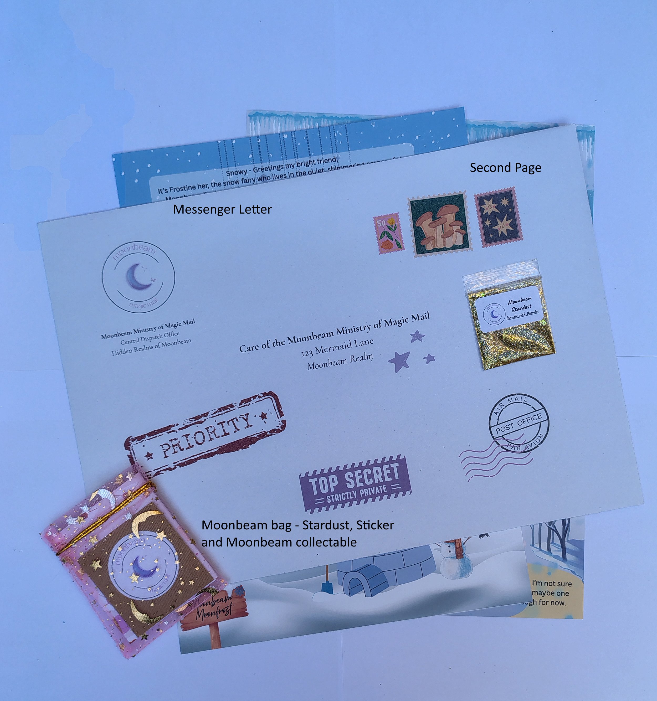 Frostine the Fairy - Resilience Letter