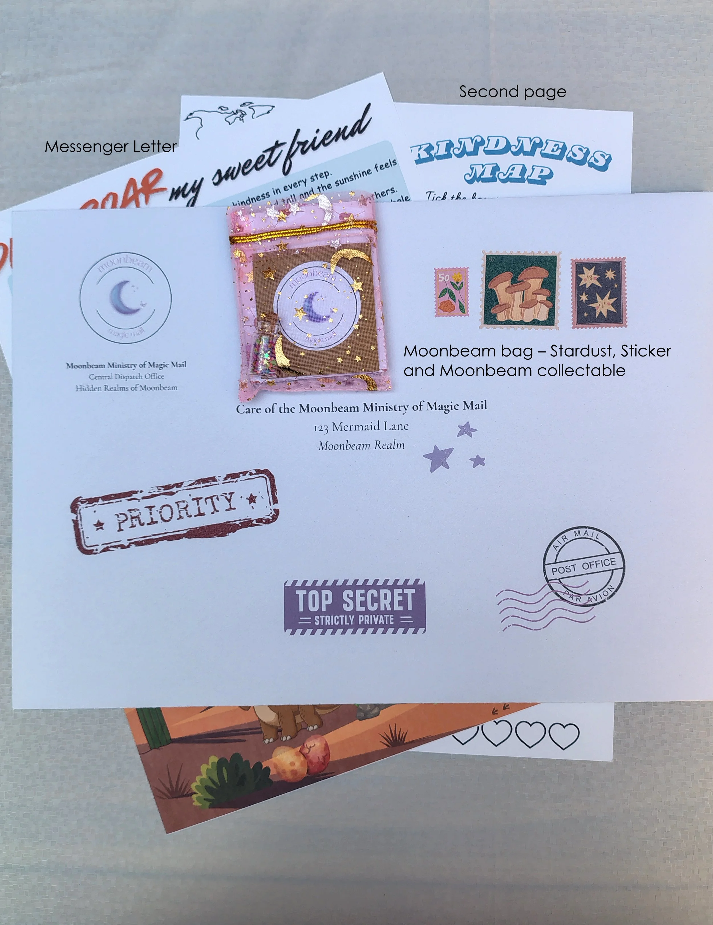 Rory the Dinosaur - Kindness Letter