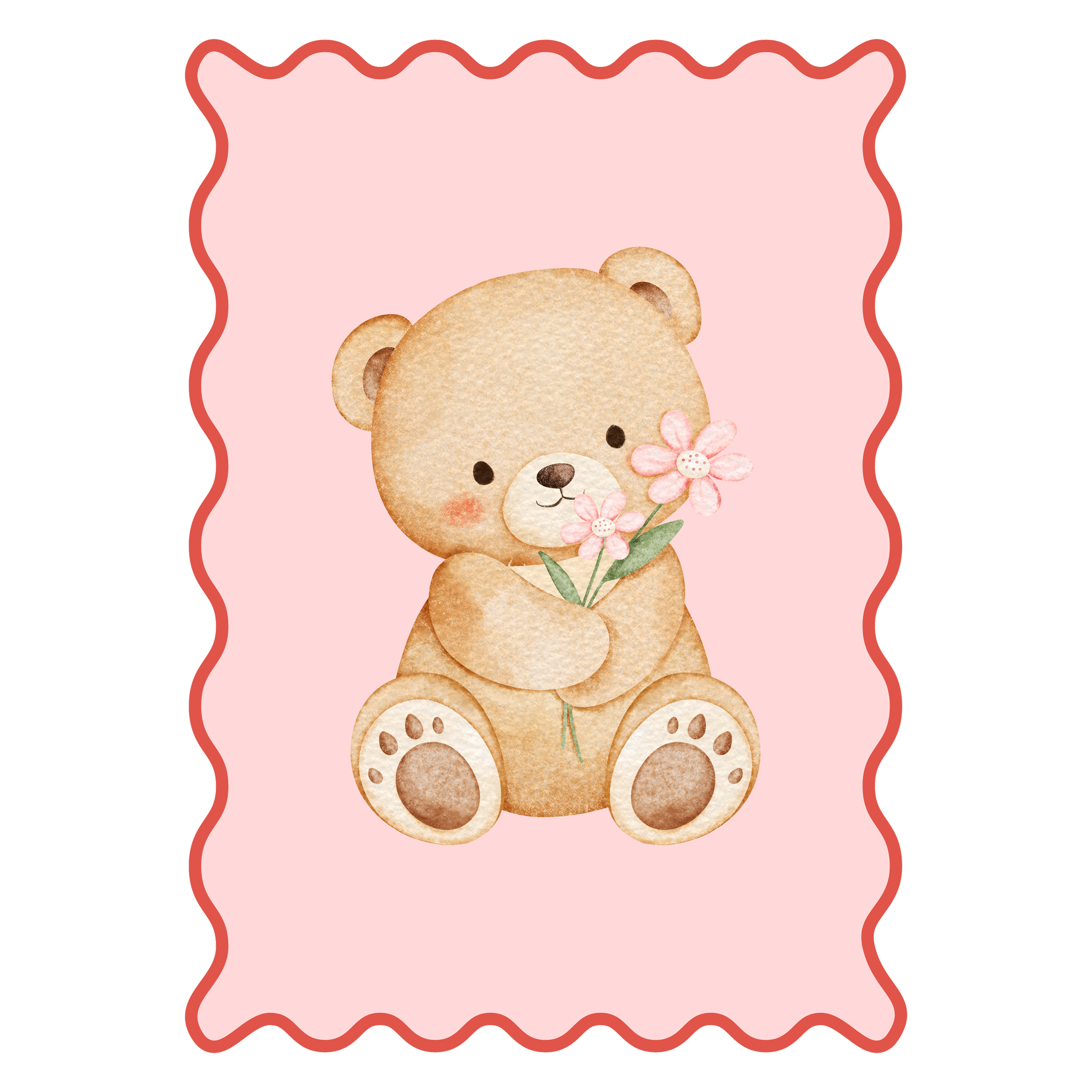teddy bear letters for kids – Moonbeam Magic Mail
