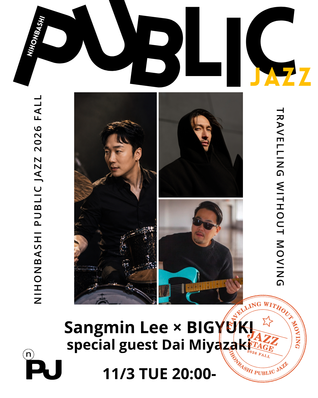 Sangmin Lee × BIGYUKI special guest Dai Miyazaki