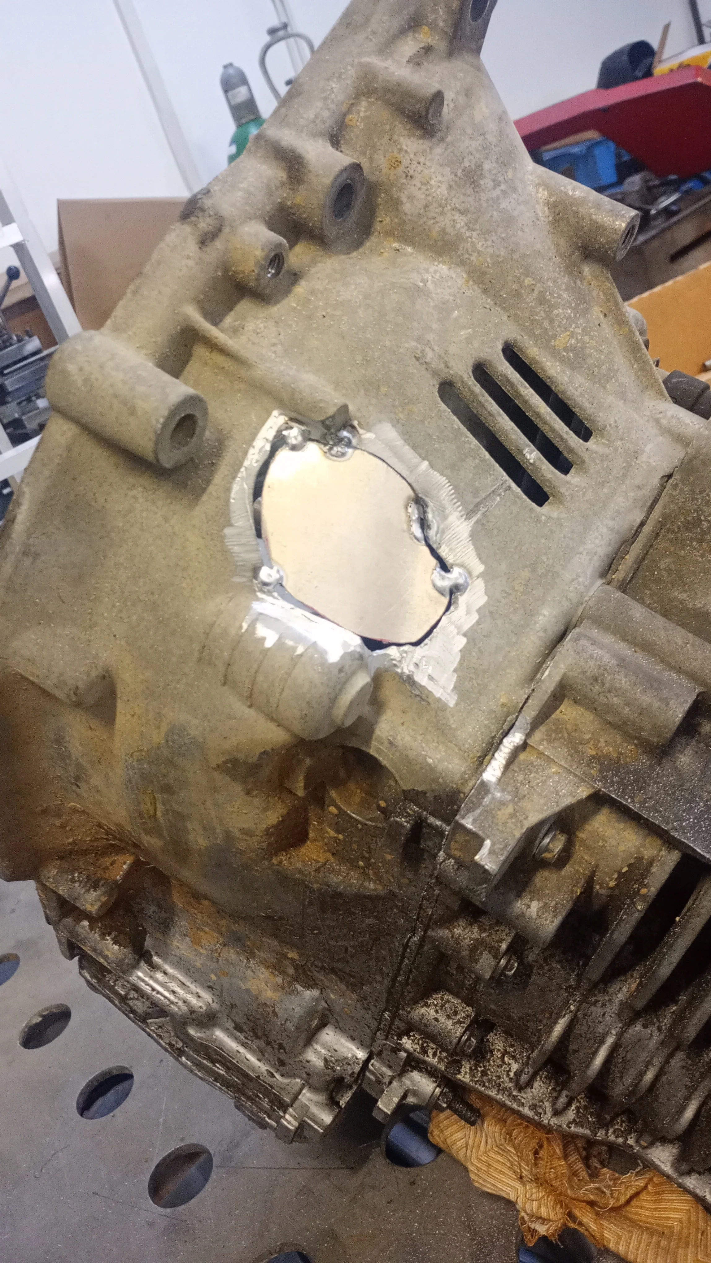 Váltóház hegesztés