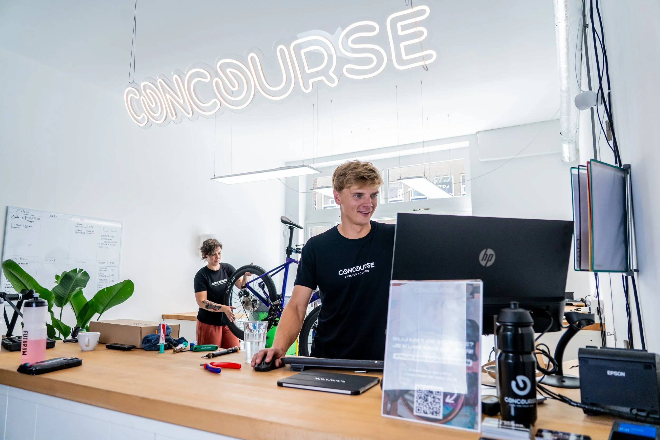 Concourse Zuid werkplaats