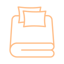 Outline of a closed book with a bookmark sticking out