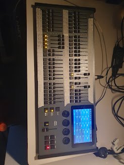 During sixth form, I had experience designing and programming my A-level work using a FLX S-48 lighting desk. This gave me hands on experience actually creating lighting design concepts and translating it into an actual show, rather than just turning