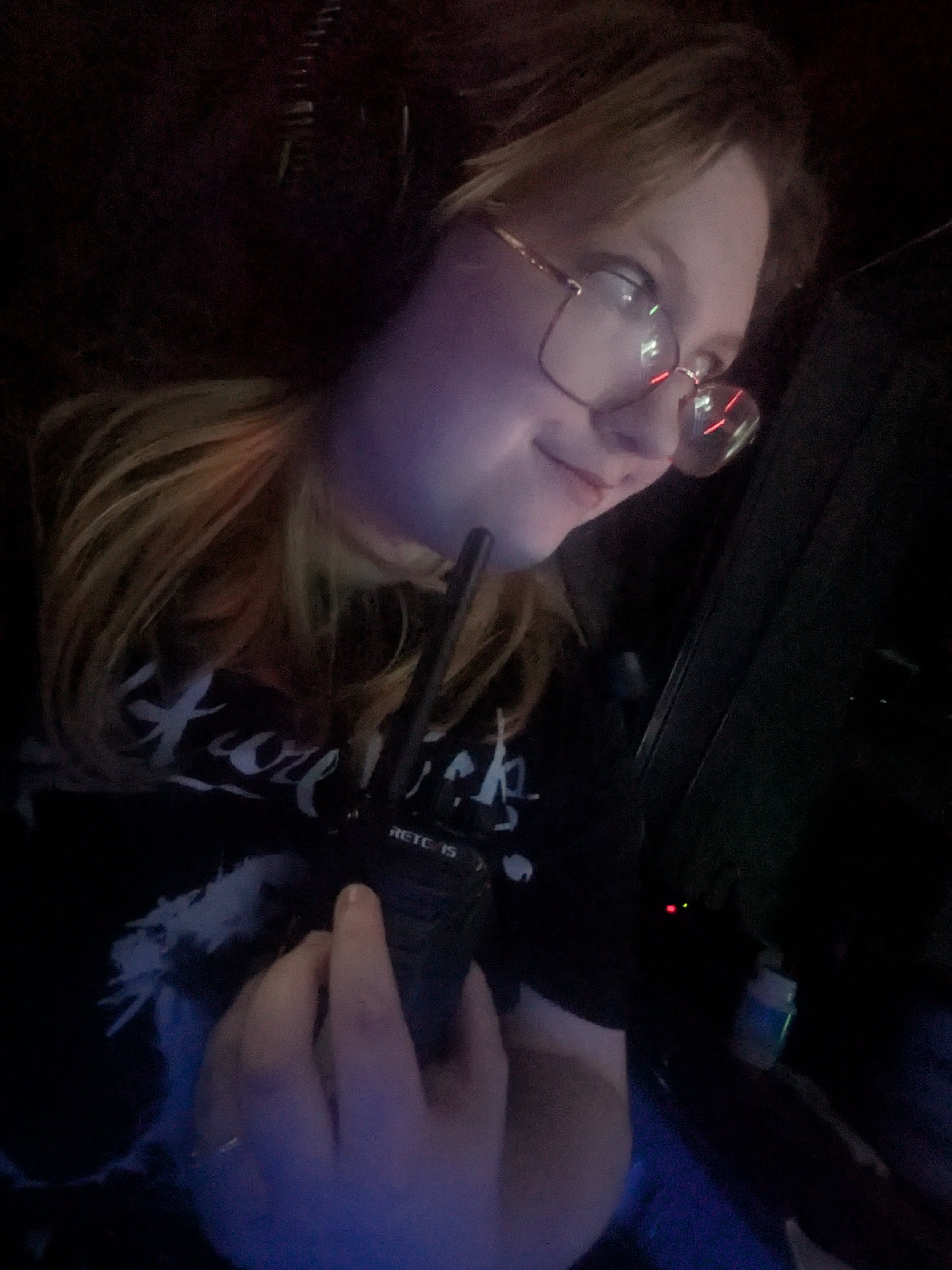 I had the amazing opportunity to DSM for 'Chaos' at the Sheffield College. I was in charge of calling the show, including LX, SFX, set and even some props cues. It was hard work, but it was really interesting. The show had a lot of really complex seq