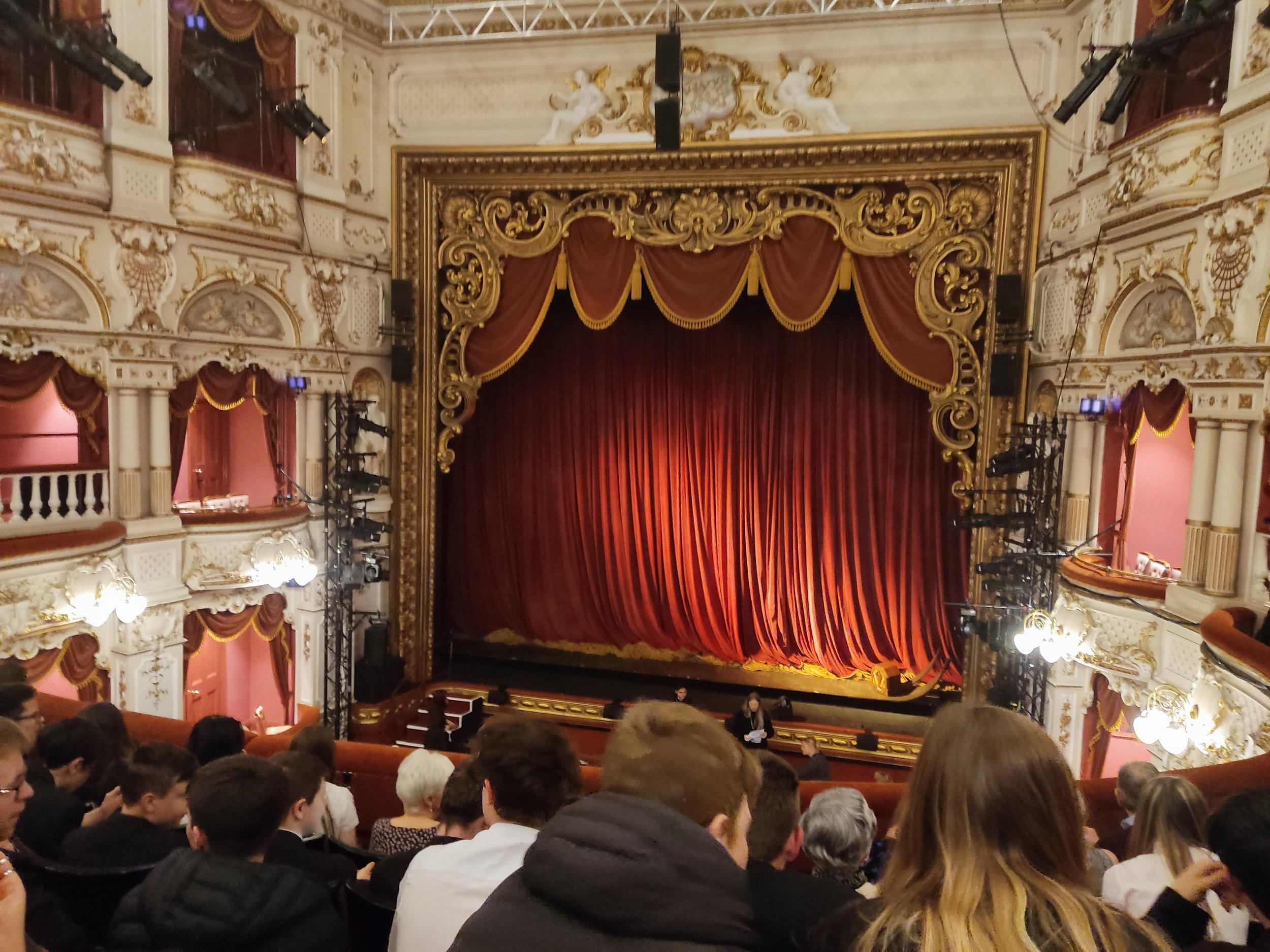 When I walk away from a production, one of the things I think about the most is the lighting design. This production of 'An Inspector Calls' at the Lyceum Theatre in Sheffield really cleverly had a child come on stage at the beginning with a torch, w