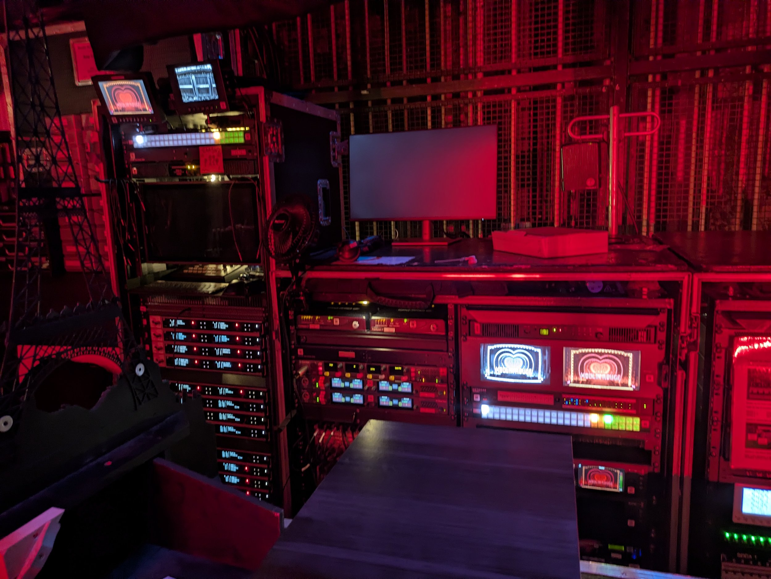 I also got to shadow the backstage plot where I was able to witness the pre-show, getting to mic everyone up, as well as seeing what the sound department does during the show other than just mixing.