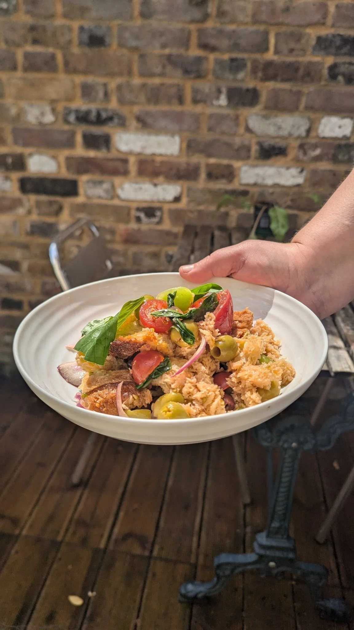 Panzanella with a twist