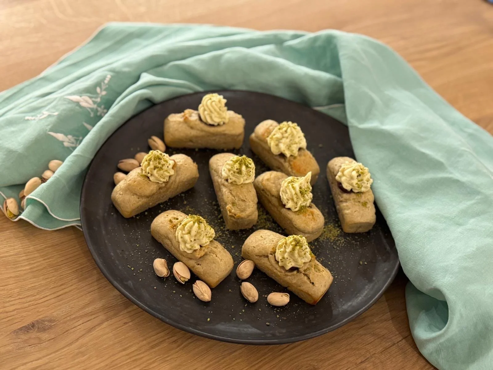 Pistachio &amp; Cherry Financiers