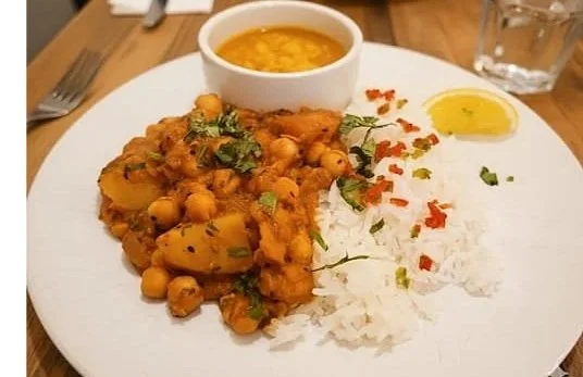 Authentic Chickpea and Vegetable Curry Recipe by Dame Nadia Arab, Founder of The Road from Karachi