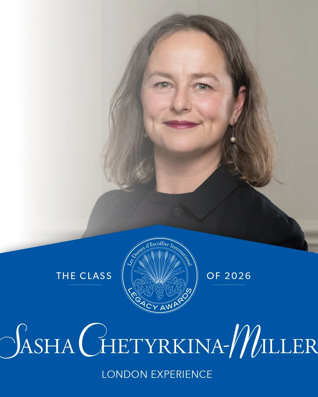 Sasha Chetyrkina-Miller Named Winner of LDEI London’s 2026 Legacy Award Experience