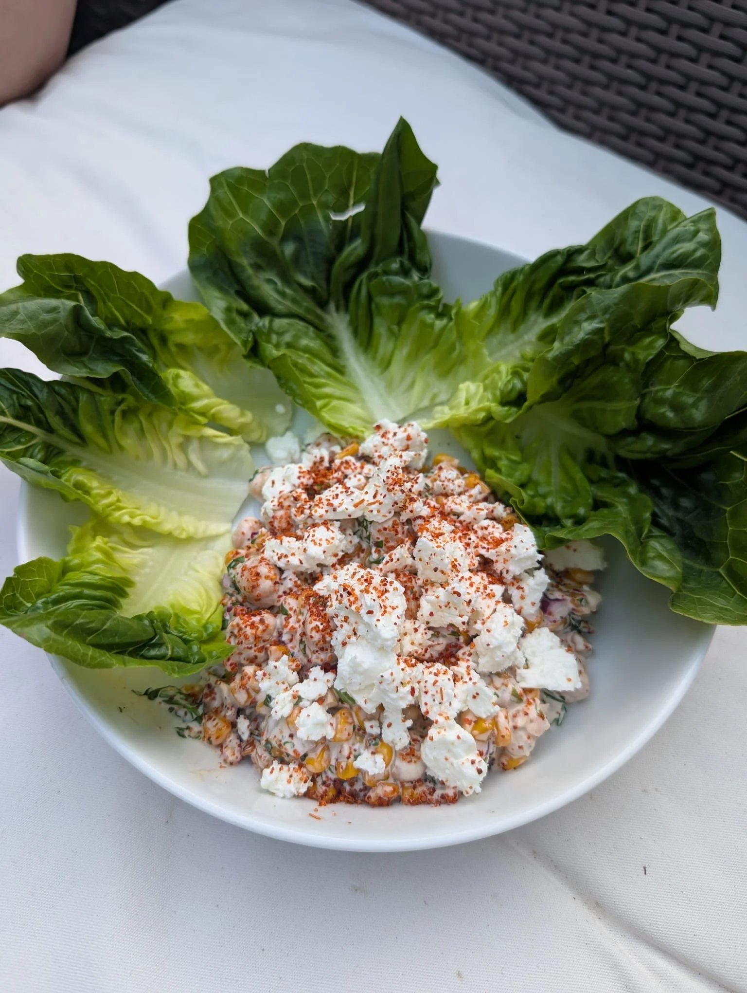 Street Corn &amp; Queen Chickpeas
