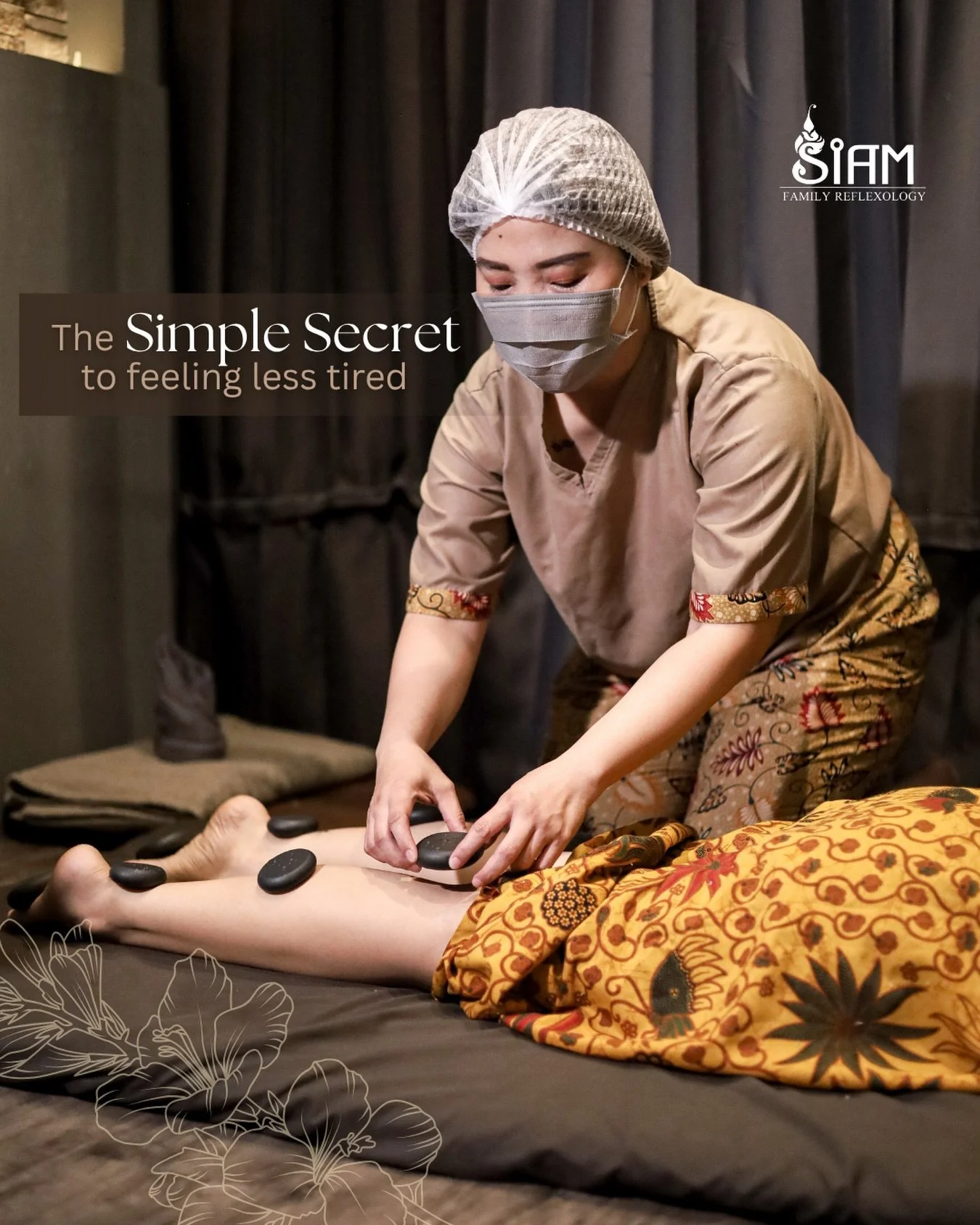 Ternyata, rahasia biar badan nggak gampang capek itu sederhana ✨

Sedikit waktu untuk relaksasi, sentuhan yang tepat, dan tubuh pun kembali &ldquo;reset&rdquo;
Karena badan kamu juga butuh istirahat, bukan cuma dipakai aktivitas terus 🤍

#SiamReflex