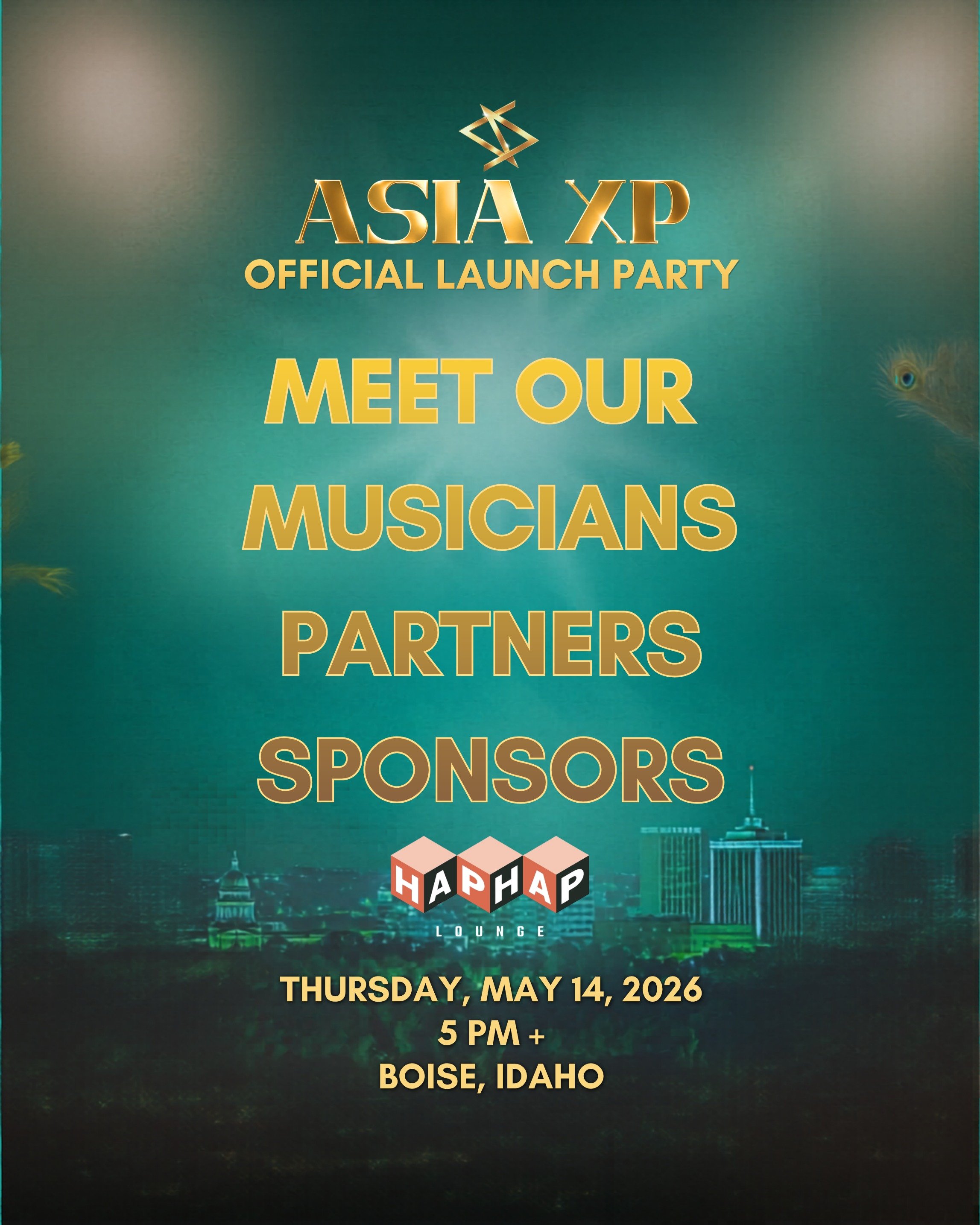 Asia XP was never meant to be built alone.

Huge thank you to the musicians, artists, businesses, creators, community leaders, and partners helping bring our official launch party to life on May 14 at Hap Hap Lounge.

From music and fashion to arcade