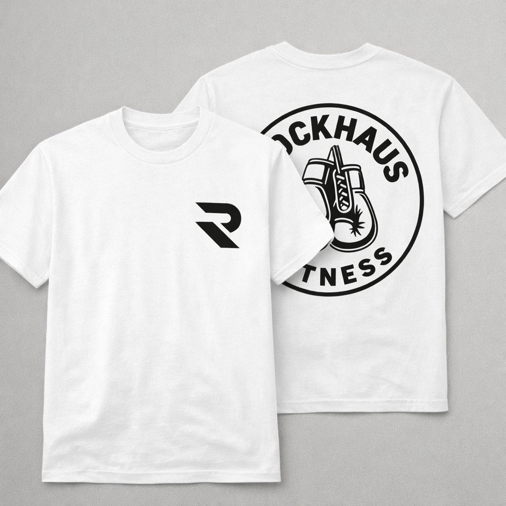 Rockhaus Mens Logo T-shirt - White