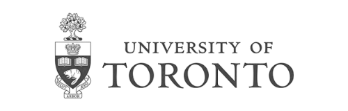 University of Toronto logo with shield and tree emblem.