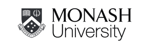 Monash University logo with shield and text.