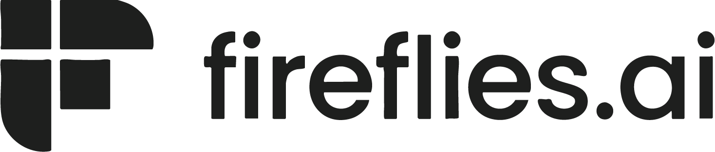 Fireflies AI logo in black.