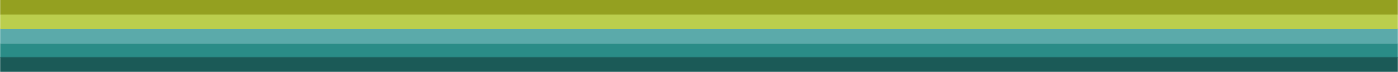 Horizontal striped pattern with shades of blue and green.