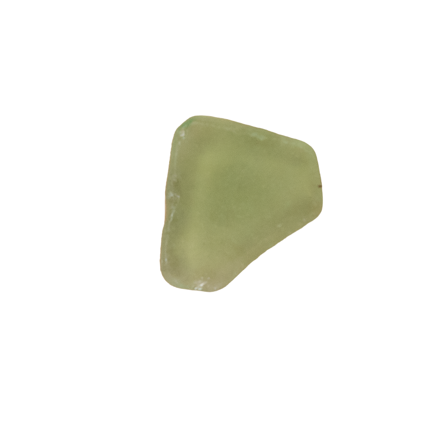 Close-up of a green jade stone against a black background.