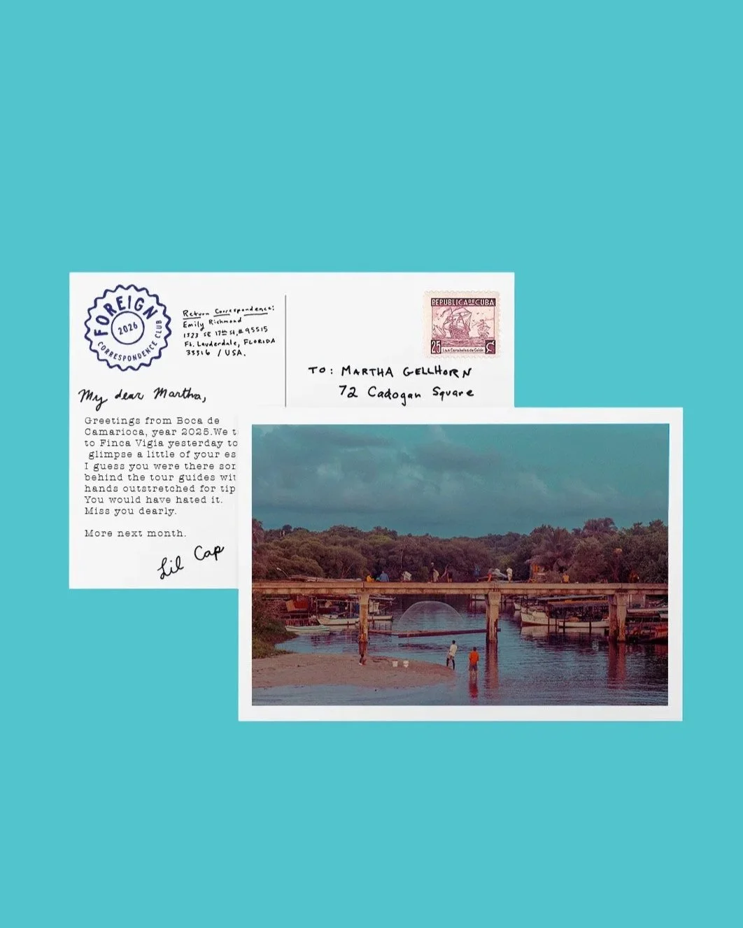 Monthly Postcards