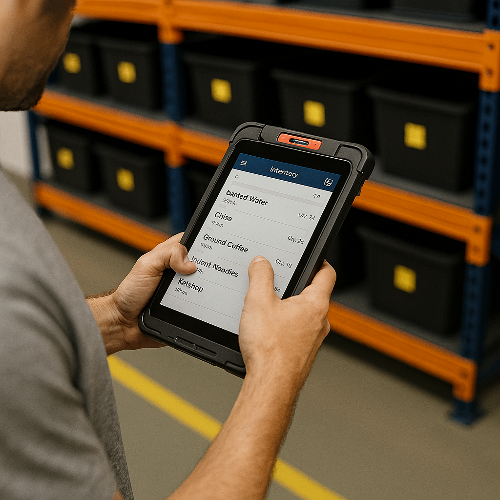 A close-up of the Esquire Tech mobile interface on a secure correctional tablet, displaying the Nexus Protocol’s relational mapping and communication tools for real-time institutional use.