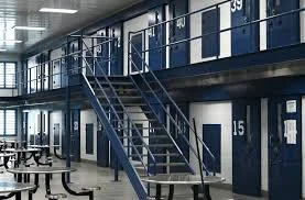 High-security correctional facility exterior representing the institutional stability and perimeter awareness managed through RC3 Group’s integrated security protocols.