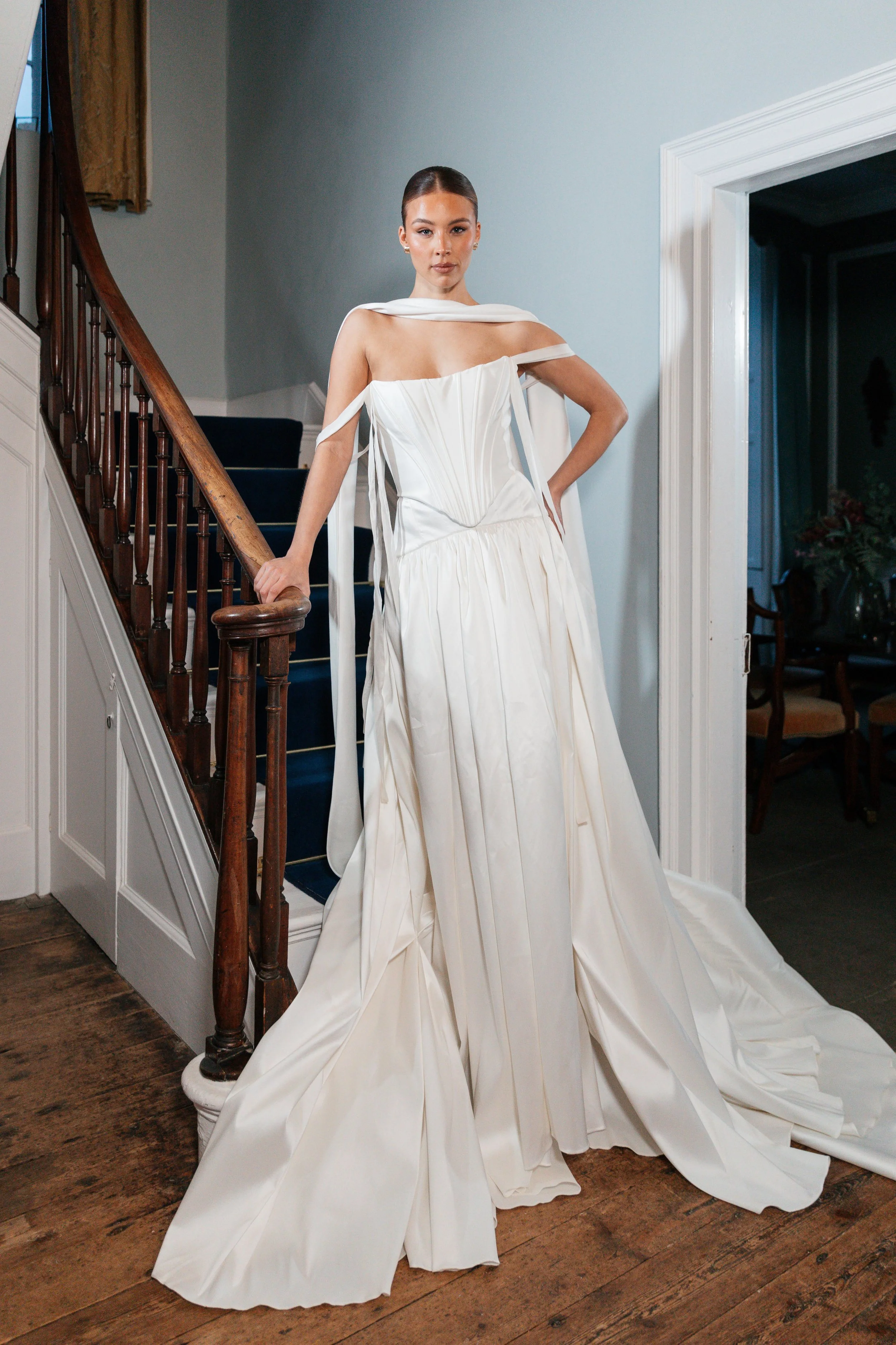 Bridal photoshoot in Cornwall