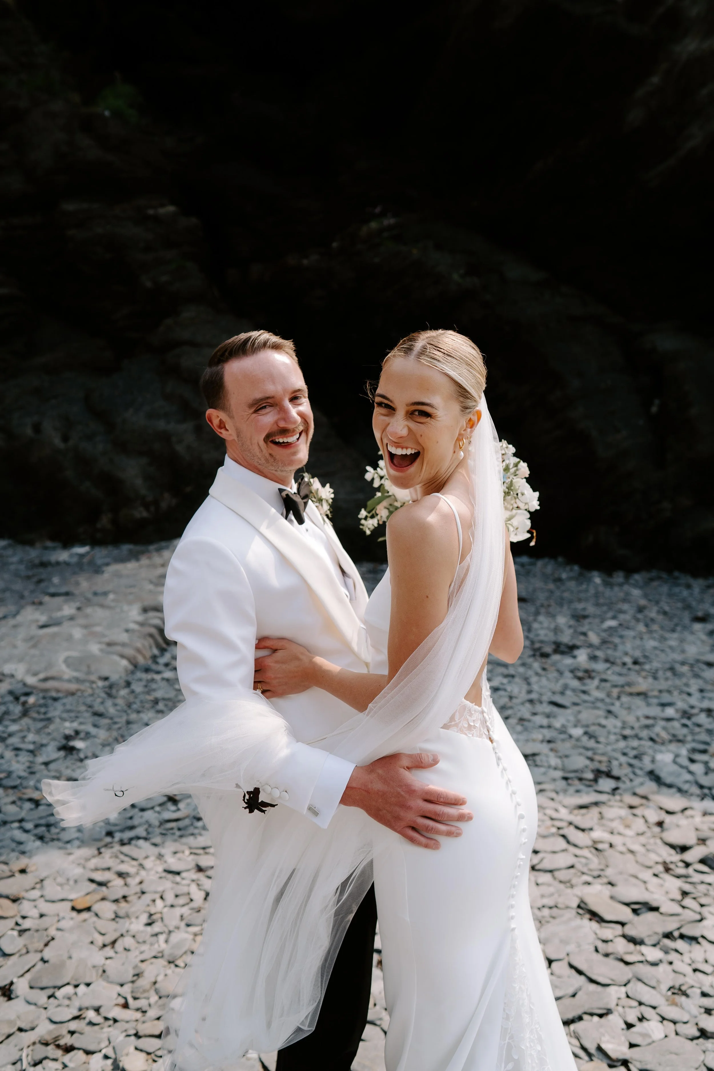 Makeup for intimate weddings in Cornwall