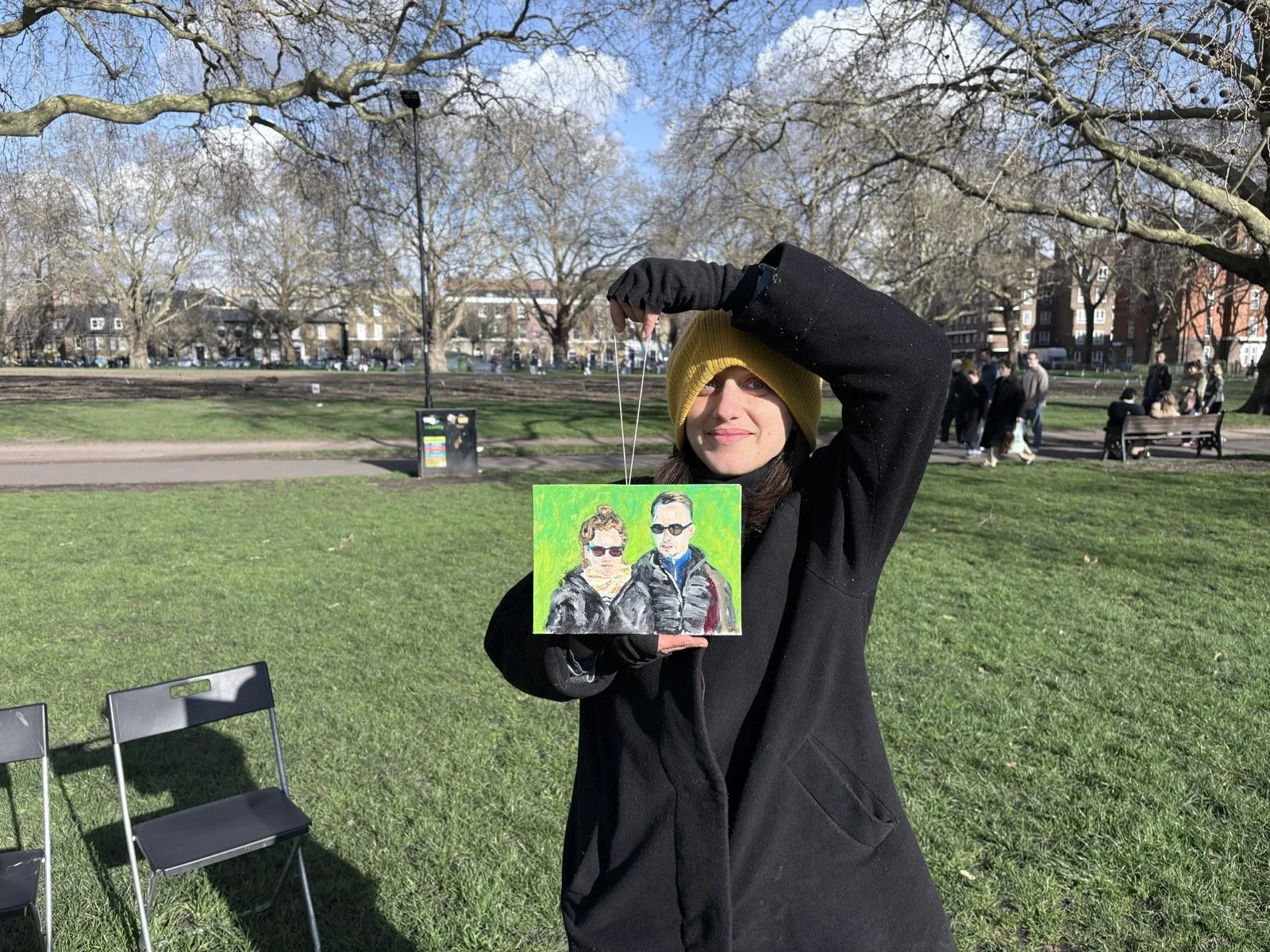 Two weeks in: Open-air Portraits Project