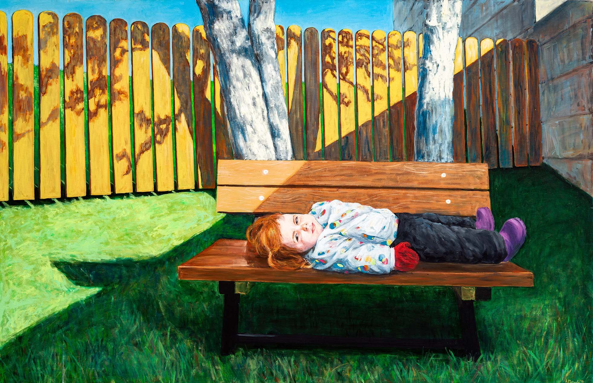 Ema
2019, oil on canvas, 110x170cm