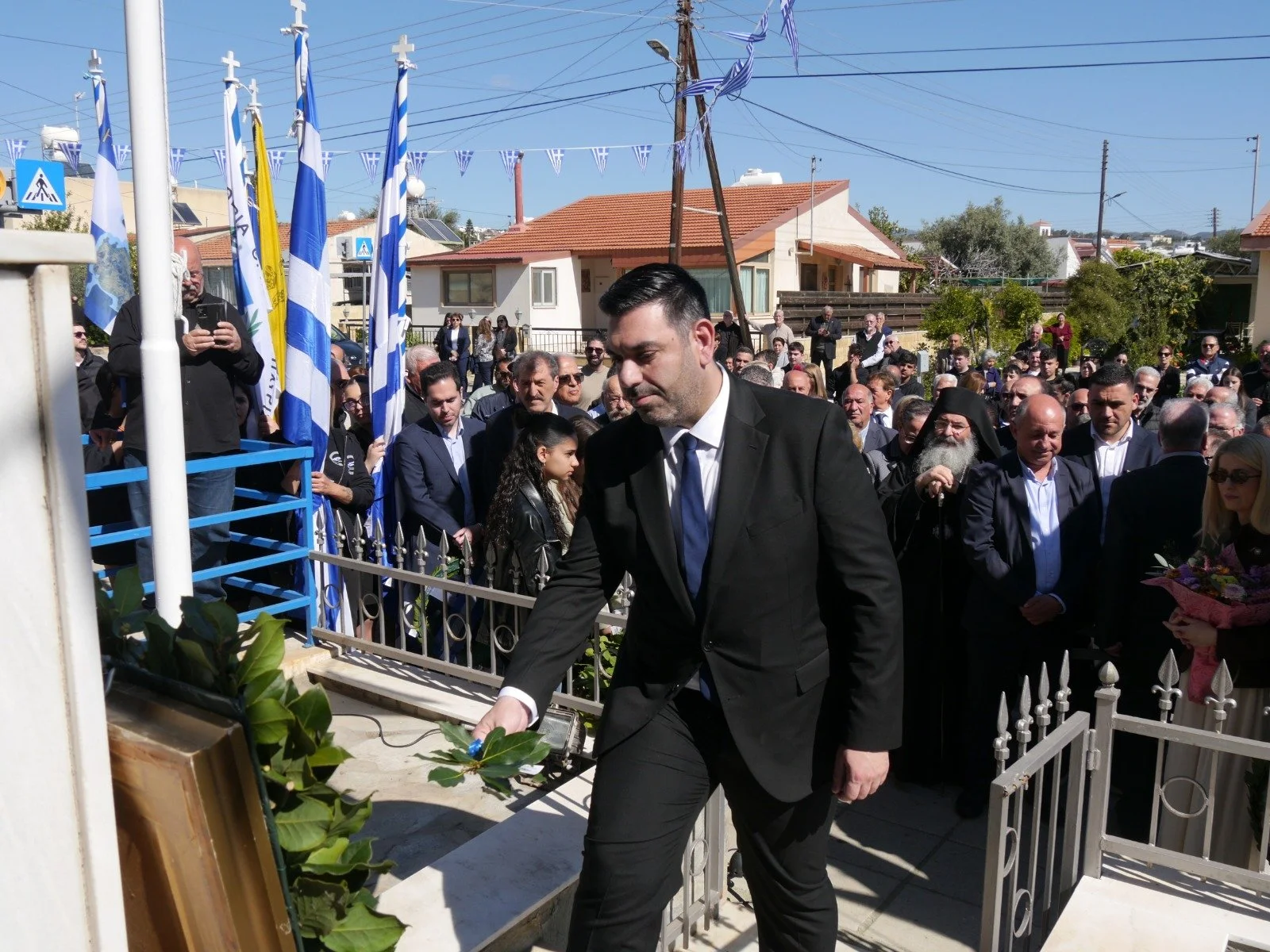 Ετήσιο Μνημόσυνο του Σταυραετού του Μαχαιρά, Ήρωα Γρηγόρη Αυξεντίου στα Πολεμίδια 08/11/2023