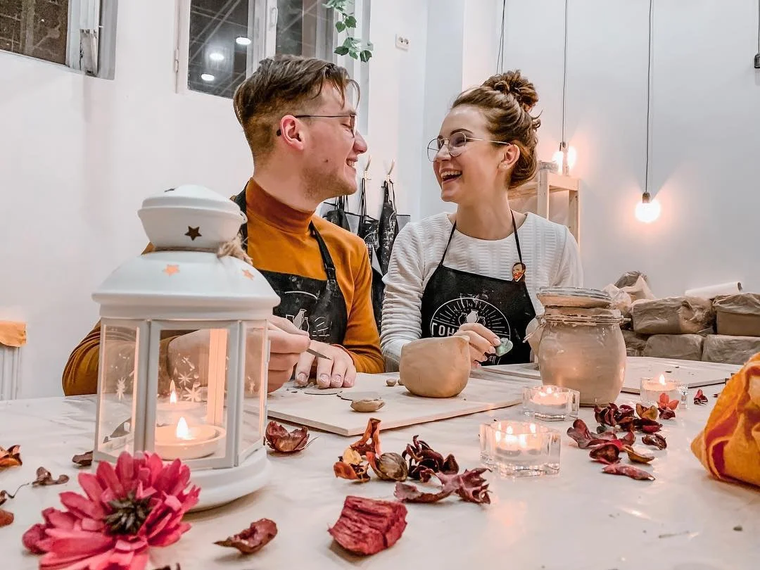 Romantic Pottery Date In Denver