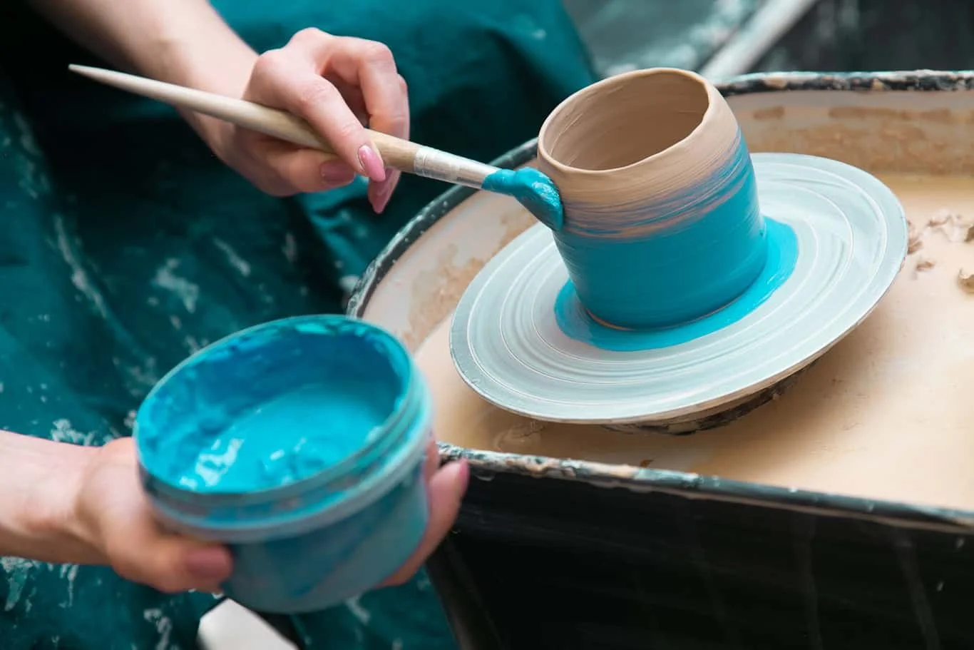 Pottery making