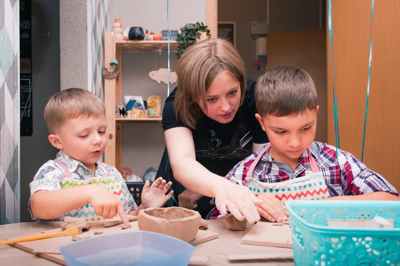    pottery for children boston   