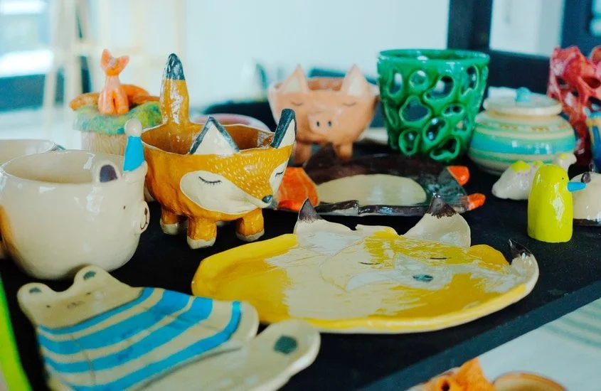 Pottery studio  Golden Triangle