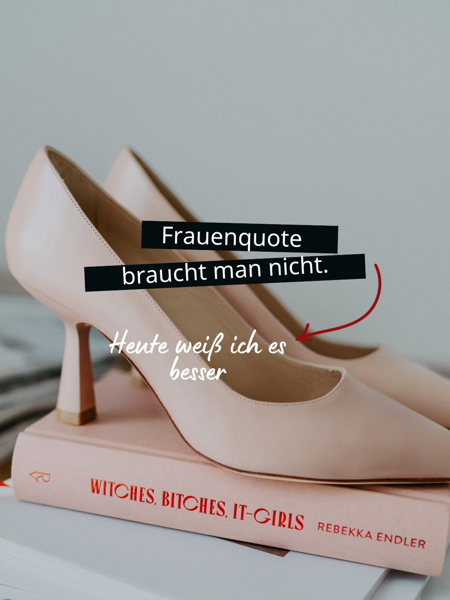 Ich war immer gegen die Frauenquote in Unternehmen oder Politik.

Ich ging davon aus, dass es doch total logisch und naheliegend ist, dass Positionen -unabh&auml;ngig vom Geschlecht- immer von der Person bekleidet werden, die am besten daf&uuml;r gee