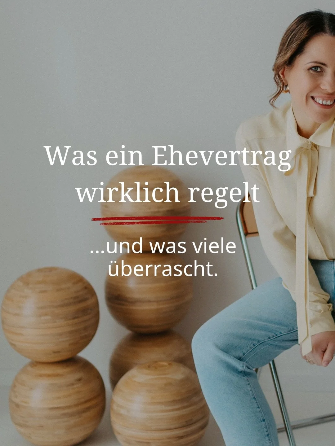 Warum ein Ehevertrag mehr ist als ein Misstrauensvotum und was er leisten kann habe ich hier in 10 Slides kurz und on Point zusammengefasst. 

Wer sich ausf&uuml;hrlicher mit dem Thema besch&auml;ftigen m&ouml;chte, darf sich gerne den Blogbeitrag au