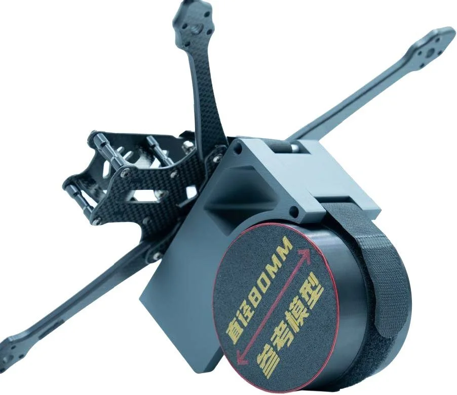 FPV racing drone heavy-duty strap-on single throw.