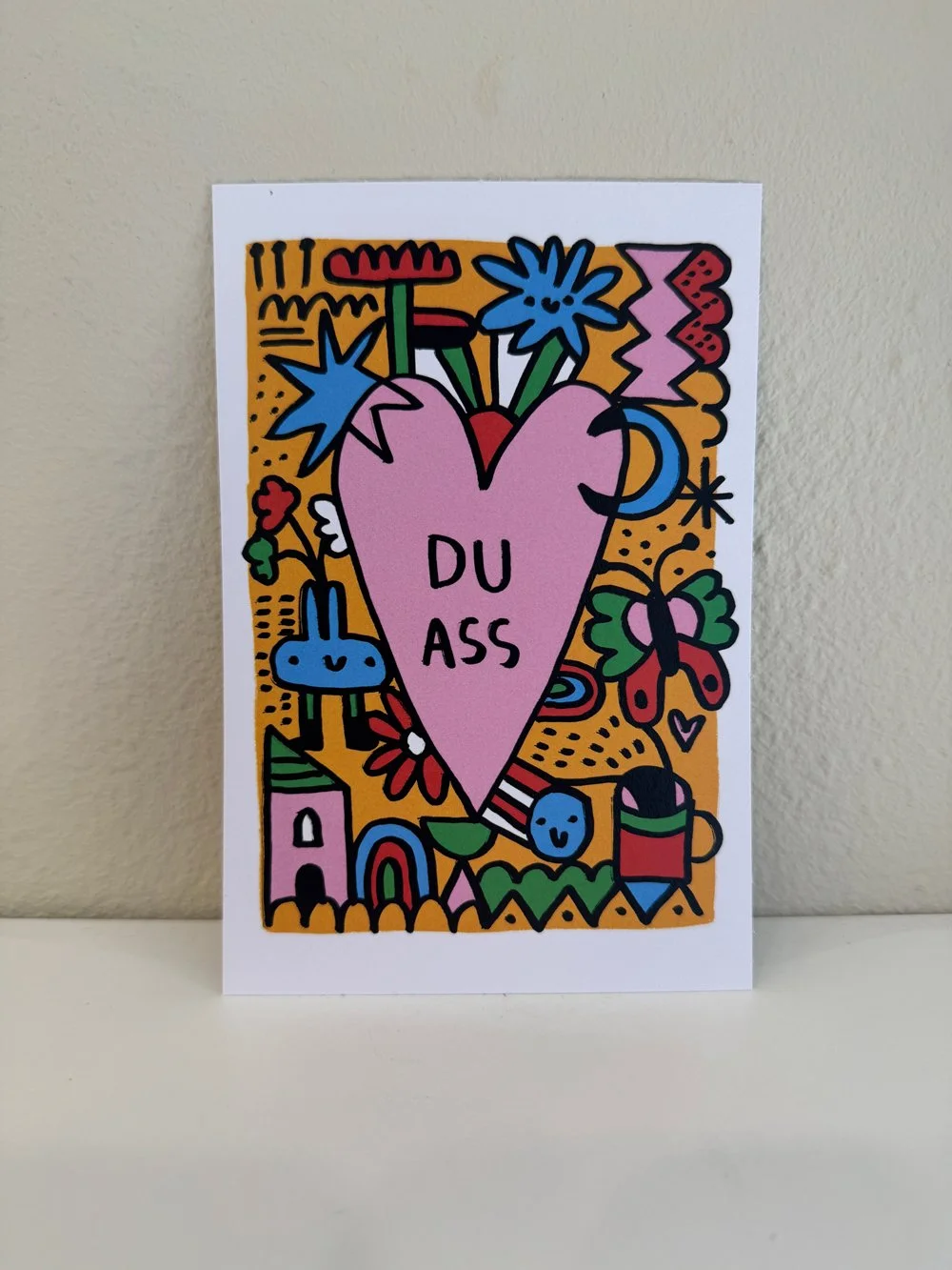 Du Ass postkort