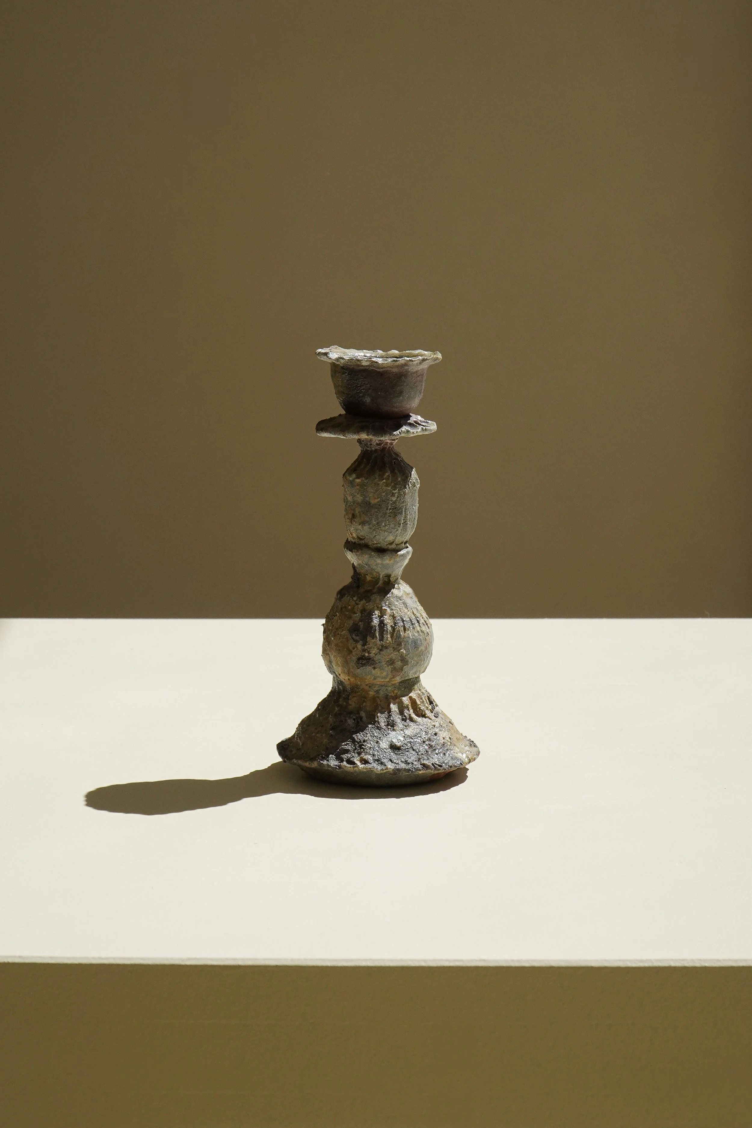 BOUGEOIR FEU DE BOIS II