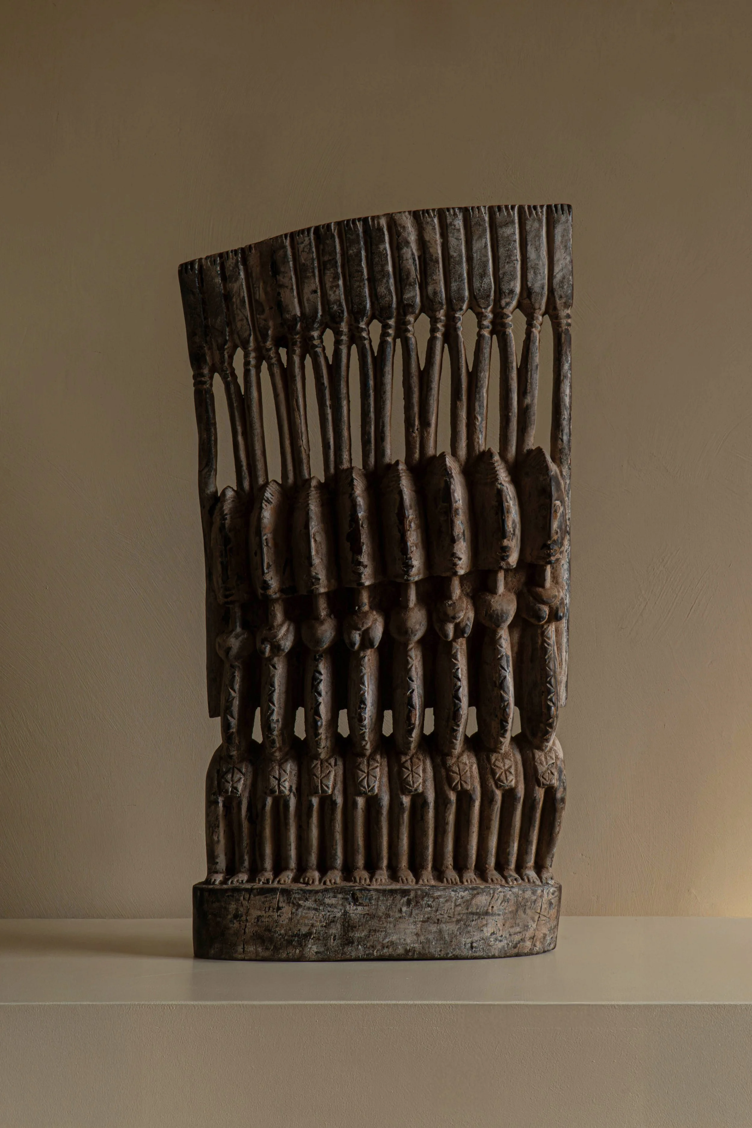 Figures with Raised Arms